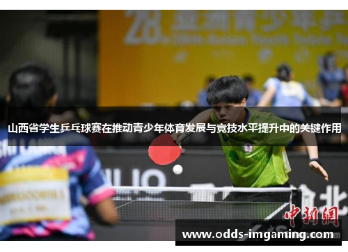 山西省学生乒乓球赛在推动青少年体育发展与竞技水平提升中的关键作用