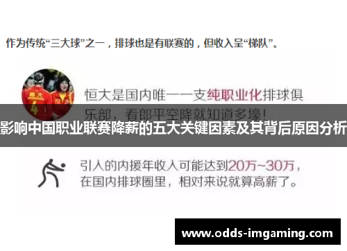 影响中国职业联赛降薪的五大关键因素及其背后原因分析