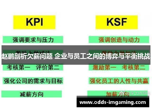 赵鹏剖析欠薪问题 企业与员工之间的博弈与平衡挑战